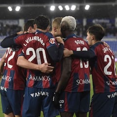 Resumen y goles del Huesca vs Éibar, jornada 18 de LaLiga Hypermotion