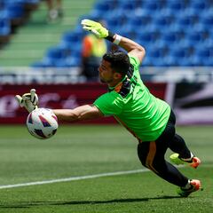 La portería, a debate en el Coliseum