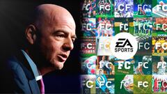 Infantino se burla de EA Sports FC y promete que el nuevo FIFA será el mejor juego de fútbol