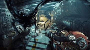 Imagen promocional de Prey, t&iacute;tulo desarrollado por Arkane Studios donde existe una cultura de trabajo basada en la pasi&oacute;n y el entusiasmo de sus trabajadores.