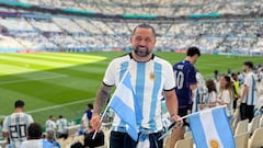 Messi, un tatuaje y los 7 mundiales: la increíble aventura de ‘Carucha’ Fernández en Qatar