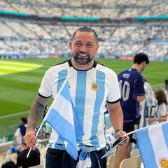 Messi, un tatuaje y los 7 mundiales: la increíble aventura de ‘Carucha’ Fernández en Qatar