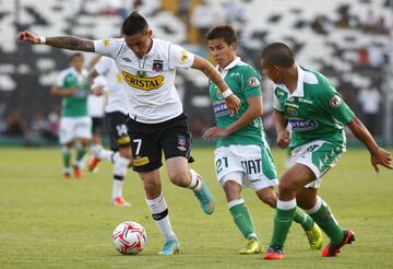 Siempre prometió como goleador en las inferiores de Palestino y en 2012, tras brillar con Unión en Libertadores llegó a Colo Colo. Sólo estuvo un semestre.