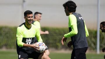 El Granada se ejercitó este jueves por última vez esta semana.