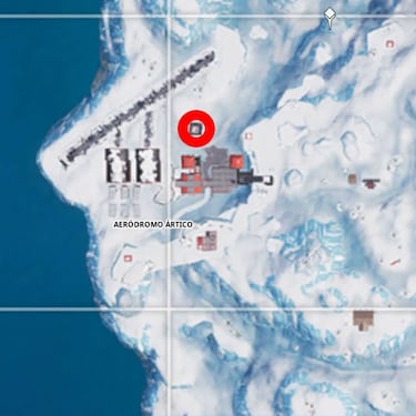 Desafío de Fortnite - Baila en lo alto de una torre de control del tráfico aéreo