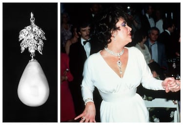 Una de las gemas más valiosas de la historia de Europa. Fue descubierta por un esclavo en el archipiélago de las Perlas en Panamá en el siglo XVI y formó parte de las joyas de la Corona de España en manos de Felipe II. Estuvo en nuestro país hasta 1808, cuando José Bonaparte la robó durante la invasión y se la envió a su esposa Julia Clary. Se la dejó a Napoléon III y este la vendió en 1848. En 1969 sale a subasta y Richard Burton se la lleva por 37.000 dólares para regalársela a Elizabeth Taylor.