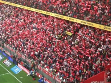 Así se vivió el ambiente previo al partido de ida de Semifinales entre los Diablos Rojos y el cuadro tapatío en el Estadio Nemesio Diez.