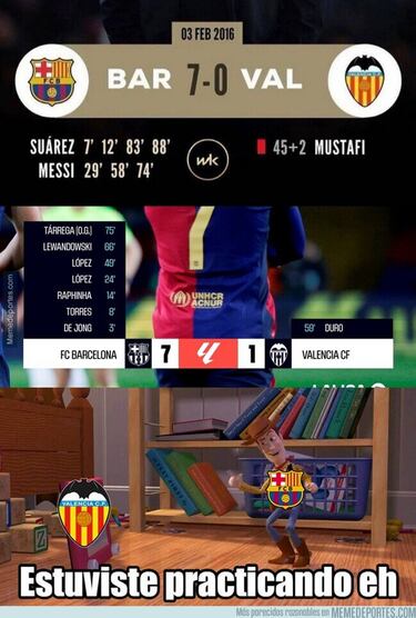 Los memes más divertidos de la jornada