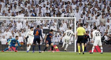 2-0. Lucas Vázquez marcó el segundo gol.