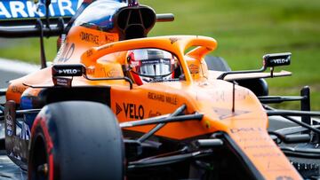 Carlos Sainz (McLaren MCL35). Silverstone, F1 2020.