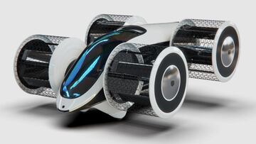 Cyclocar, el primer coche volador de Rusia y con un aspecto muy futurista