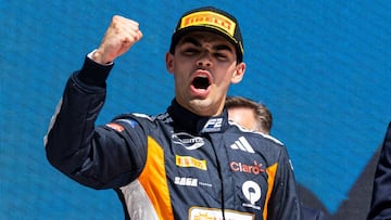 Sebastián Montoya toma con tranquilidad buscar la primera victoria en F2