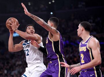 Las mejores imágenes de la victoria de Lakers ante Wolves