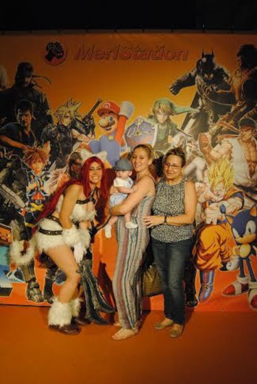 Todas las edades tienen cabida en el stand de MeriStation en Gamergy