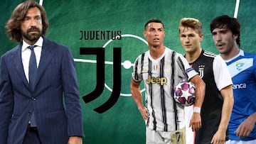 Pirlo no llega de cualquier manera: su XI para la Juventus con Cristiano y la joya de Italia