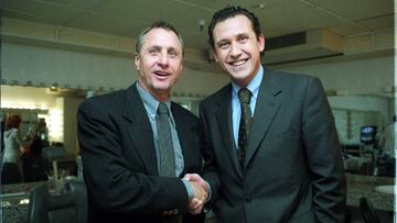 Cruyff y Valdano. 