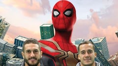 Spider-Man No Way Home calienta el derbi madrileño junto a Koke y Lucas Vázquez