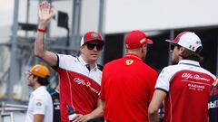 Binotto refuerza a sus pilotos: "La unión Vettel-Leclerc funciona"