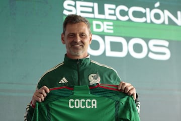 Diego Cocca was presented as the new head coach of the Mexican National Team in February 2023.
