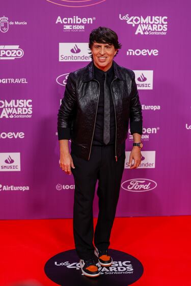 Dani Moreno posa en la alfombra roja. 