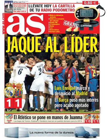 Portada del 20 de abril de 2003.