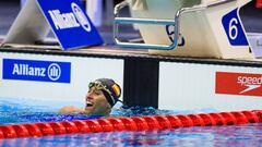 La nadadora espa&ntilde;ola Teresa Perales, durante los Mundiales de Nataci&oacute;n Paral&iacute;mpica de Londres 2019.
 
 