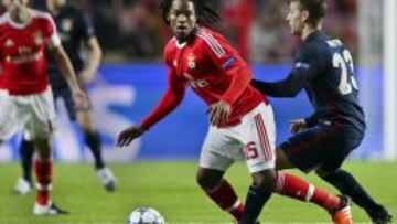 Renato Sanches, durante el Benfica-Atl&eacute;tico.