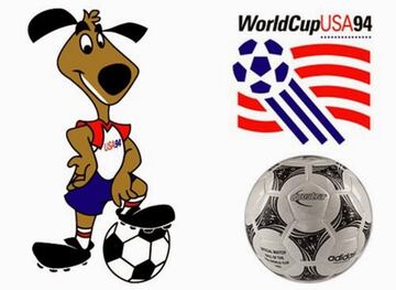 Estados Unidos eligió al mejor amigo del hombre como su mascota para el Mundial de 1994. Striker era un perro creado por la animación de Warner Bros, y que llevaba los colores de la selección estadounidense.