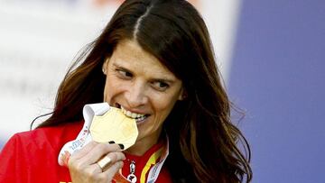 Ruth Beitia nombrada "porruana predilecta" en Santander