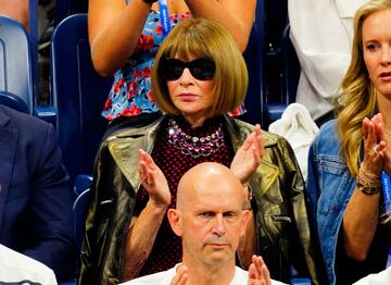 Anna Wintour, escritora, periodista y directiva británica. 