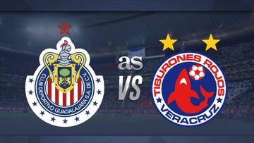 Chivas vs Veracruz, jornada 14 (0-1): Resumen del partido y goles