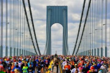 La maratón de Nueva York en imágenes