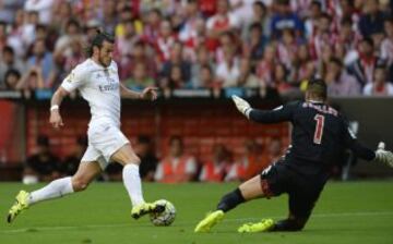 Gareth Bale e Iván Cuellar.