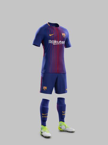 Close-up look at the new Barça 2017/18 LaLiga home kit