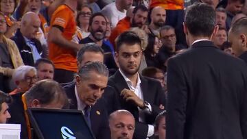 Lío en Valencia: Scariolo presenta una queja formal y retrasa el inicio de la segunda parte