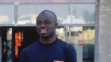 <b>PROTAGONISTA. </b>Modeste M'bami es el centro de atención.