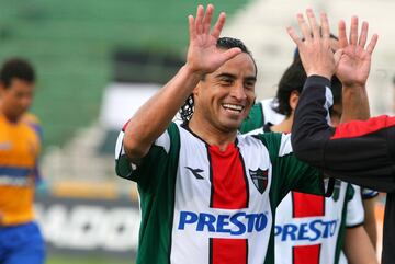 El ex mediocampista de la Roja y de grandes clubes en México finalizó su carrera con la camiseta de Palestino, en 2006.