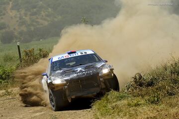 El Peugeot 208 R5 de Pedro Heller y Pablo Olmos en el RallyMobil Valparaíso 2017