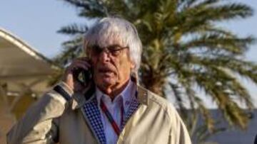 Ecclestone, el fin de semana en Bahrein.