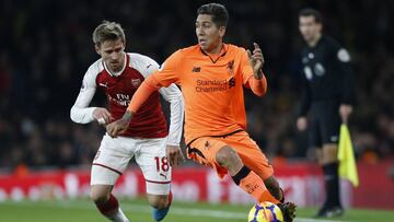 Sigue en vivo el partido entre Arsenal y Liverpool por la Premier League