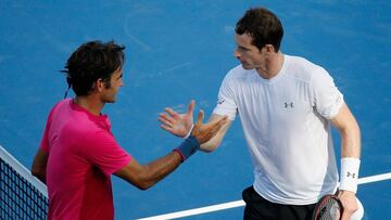 Murray y Federer jugarán un partido de exhibición en Glasgow