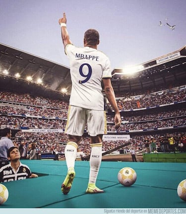 Los memes más divertidos del fichaje de Mbappé por el Real Madrid