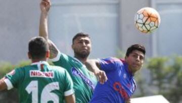 Rubio marcó dos goles en el amistoso de la U ante Audax el sábado.
