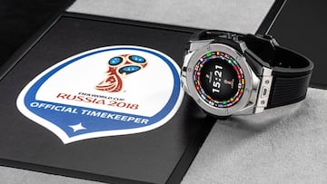 Así son los smartwatch Hublot de los árbitros para el Mundial Rusia 2018