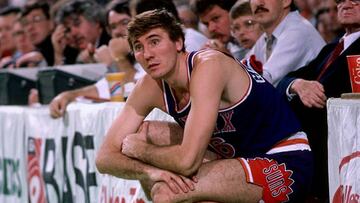 Georgi Glouchkov, con la camiseta de la Eurobasket.