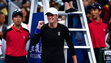 La manita de Swiatek