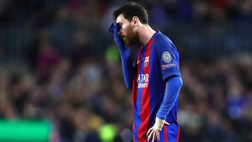 Messi no marca en Clásico desde el 2014... ¿qué le pasó?