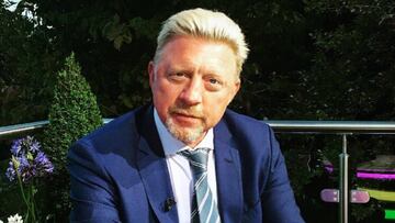 Boris Becker, extenista alem&aacute;n.