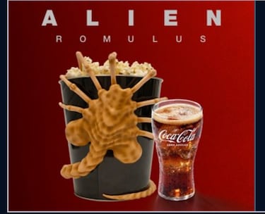 ‘Alien Romulus’ se postula al mejor cubo de palomitas de la historia reciente del cine