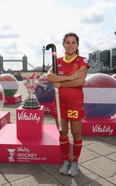 'Gigi' Oliva, con el hockey hierba en su ADN